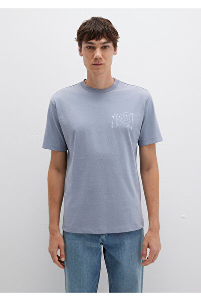 Mavi 1991 Bedrucktes T-Shirt Loose Fit / Weite, Bequeme Passform 0612908-86584