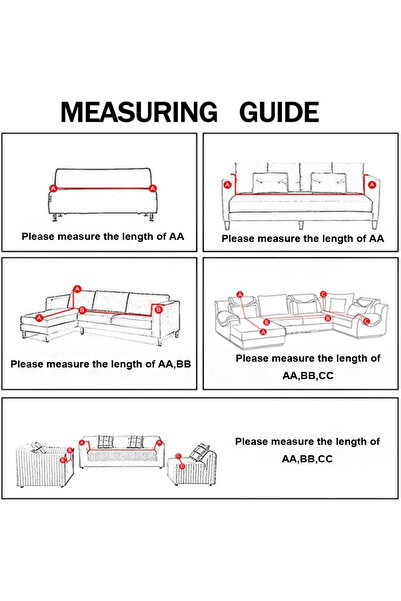 Generic Leon Home 3-Seater Super Stretch Jacquard Sofa Cover - Anti-Wrinkle, Non-Slip, Off-White (Fits 130-1