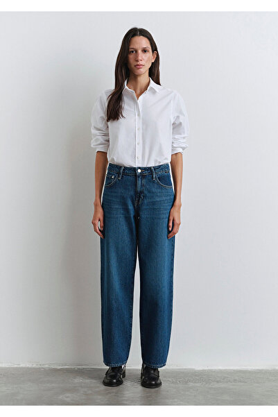 Mavi Leila Real Blue Indigo Blue Jean Παντελόνι 1010600-90997