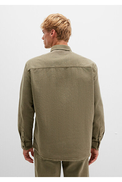 Mavi Χακί πουκάμισο Regular Fit / Normal Cut 0211668-71816