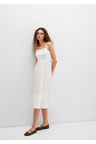 Mavi White Dress with Back Detail 1310804-70057