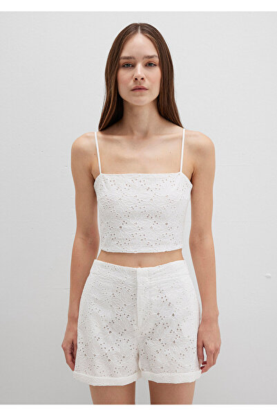 Mavi Fisto besticktes Crop-Top 1211176-70057