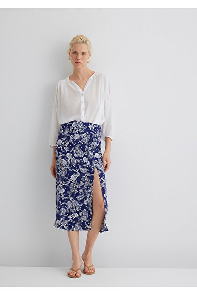 Mavi Navy Blue Skirt 1310511-90789