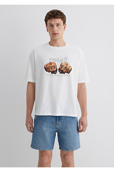 Mavi Футболка з принтом Relaxed Fit / Зручний крій 0613003-70057