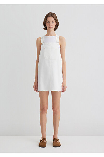 Mavi Iza Off-White Jean Dress 1310662-89835