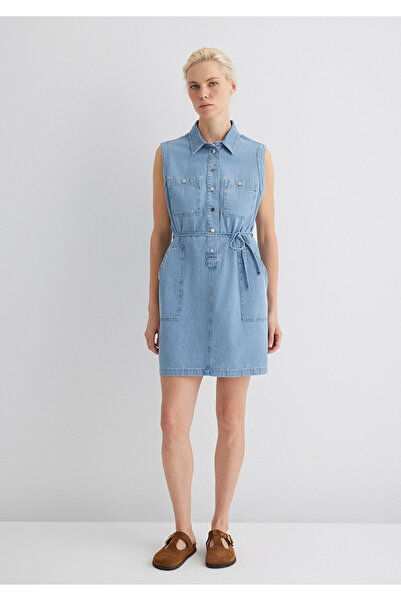 Mavi Simla Gold Classic Light Jean Dress 1310659-89757