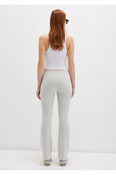 Mavi Flared Leg Gray Interlock Sweatpants 1011077-88467