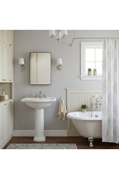 sharpdo خزانة مرآة حمام 50x60x10 سم - مثبتة على الحائط - خزانة مرآة فضية مثالية للحمام