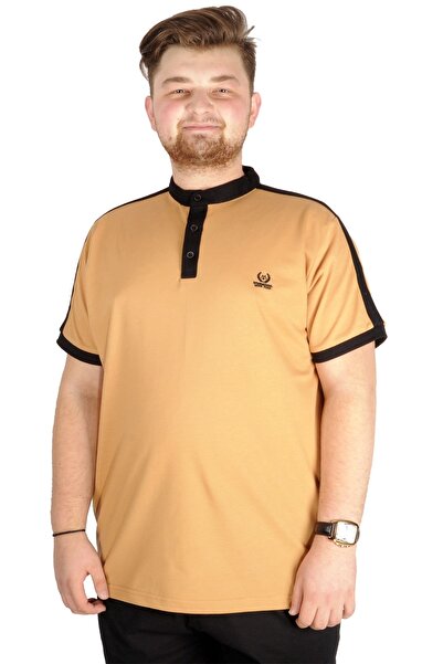 ModeXL Mode Xl T-shirt Polo Hkm Collar Pike Mode Team 21556 Mustard
