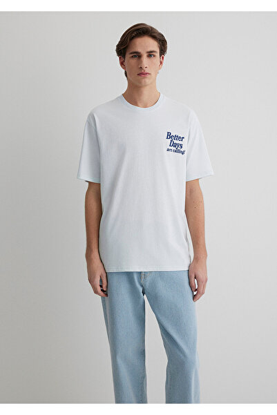 Mavi Better Days Printed Outdoor T-Shirt Loose Fit / Loose Relaxed Fit 0612462-70793