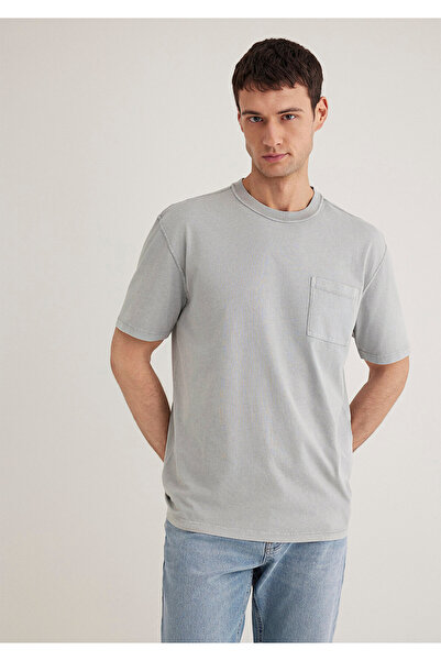 Mavi Γκρι T-Shirt Loose Fit / Loose Relaxed Fit 0612596 -70119