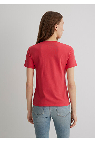 Mavi Kerékpárra nyomtatott piros póló Slim Fit / Slim Fit 1613190 -71083