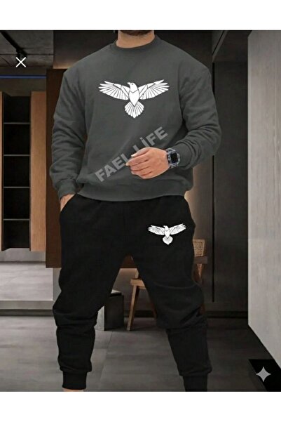 FAEL LİFE Férfi tréningruha szett - Eagle Print, uniszex szezonális