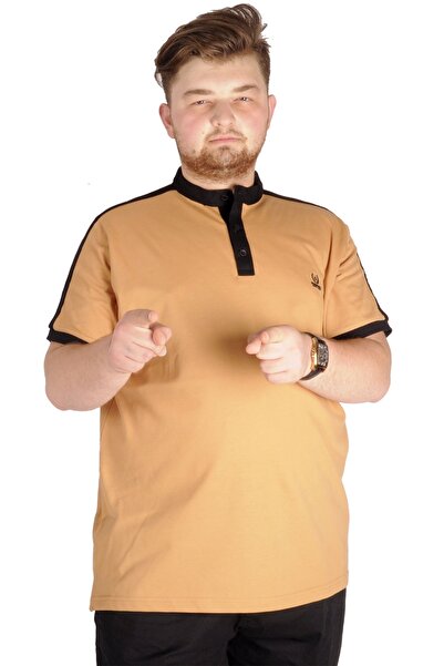 ModeXL Mode Xl T-shirt Polo Hkm Collar Pike Mode Team 21556 Mustard