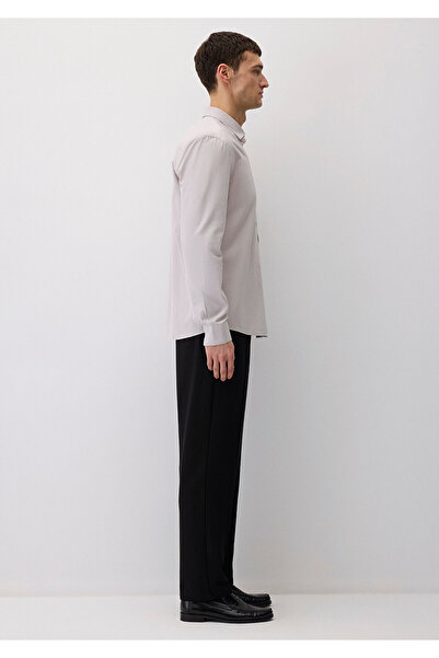 Mavi Tencel TM Сіра сорочка Slim Fit / Вузький крій 0211573-70074