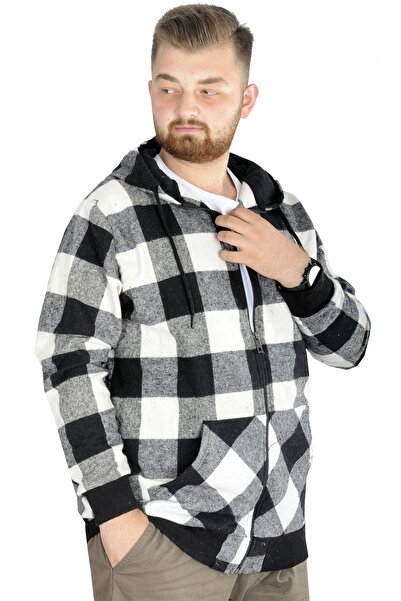 ModeXL Mode Xl Ανδρική τσέπη με κουκούλα ξυλοκόπος 21574 Μαύρη