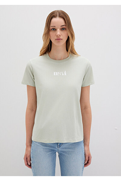 Mavi Πράσινο μπλουζάκι με κανονική εφαρμογή - 1612241 -70148