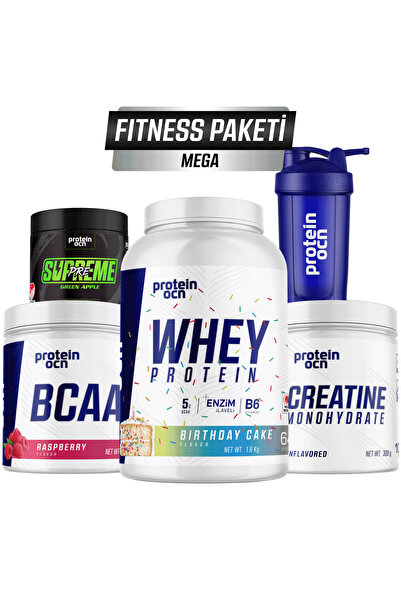 Proteinocean Fıtness Paketi Mega - Birthday Cake Ahududu