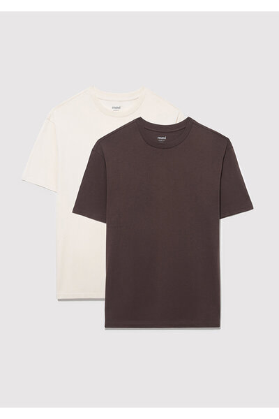 Mavi 2-teiliges Basic-T-Shirt für Herren mit lockerer Passform 0612317 -70251