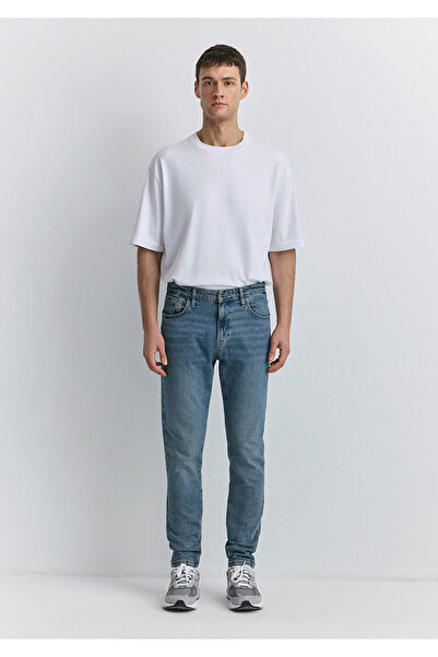 Mavi Μιλάνο Μπλε Μαύρο Misty BlueGrey Jean παντελόνι 0081089344