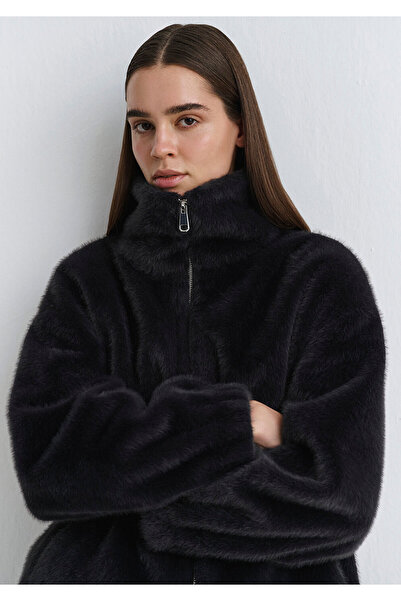 Mavi Anthracite Plush Jacket Oversize / Wide Cut 1110597 -84671