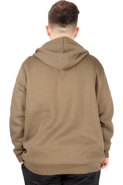 ModeXL Mode Xl Чоловічий світшот з капюшоном 2008 Brooklyn 21511 Хакі