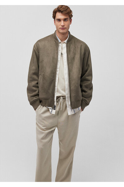 Mavi Brown Faux Suede Jacket Loose Fit / Loose Relaxed Fit 0110392 -87538