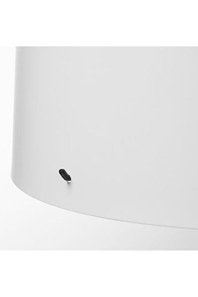 EliteEco IKEA BARLAST Basic Minimalist Modern Floor Lamp with Shade, Black White 150 Centimetres E27