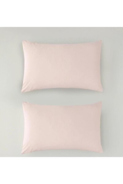 GERCELLA 100% Cotton (Cotton) 2 Pcs Powder Pink 50X70 cm Pillow Case Pillow Case