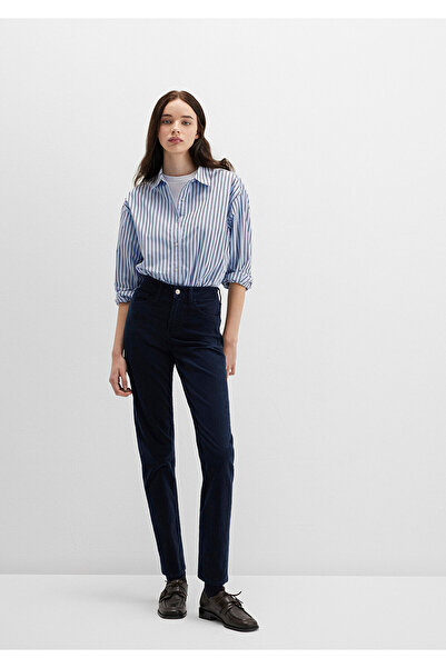 Mavi Cindy sötétkék bársony nadrág 100277 -82993