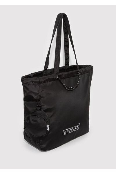 Mavi Black Shoulder Bag with Logo Detail 1911306 -900