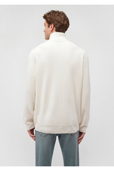 Mavi White High-Rise Sweater Slim Fit / Slim Fit 0710196 -80194