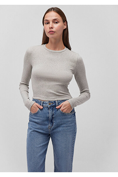 Mavi 2er-Pack langärmlige Crop-Basic-T-Shirts mit eng anliegendem Schnitt 1613021-88467