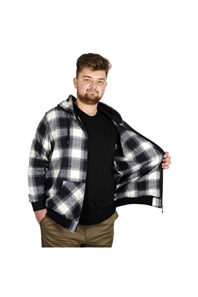 ModeXL Чоловічий світшот - Mode XL, великий розмір, з капюшоном, синій 20579