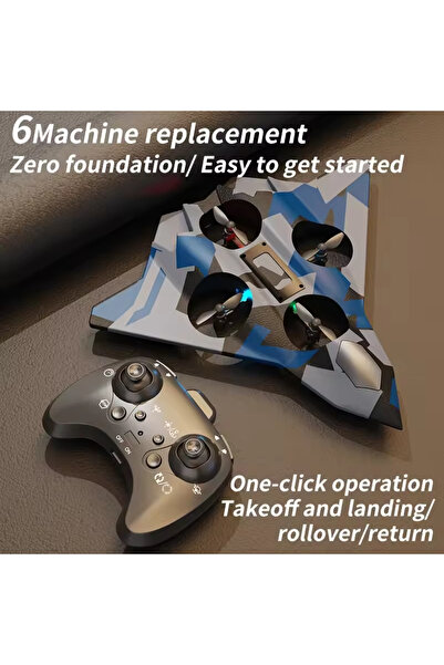 Choice طائرة CZ36 زرقاء تعمل بالتحكم عن بعد، طائرة شراعية كهربائية مقاتلة تعمل بالتحكم عن بعد، مقاومة للسقوط، مصنوعة من رغوة EPP