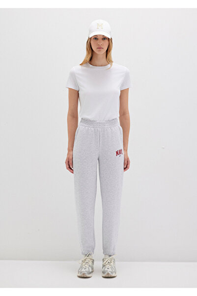 Mavi Γκρι Φούτερ με στάμπα με λογότυπο - 1010757 -85438