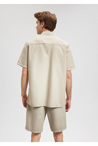 Mavi Καφέ πουκάμισο Regular Fit -0210839-70322