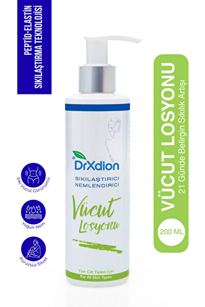DrXdion Sıkılaştırıcı Peptid Teknolojisine Sahip Vücut Losyonu (200 ml)