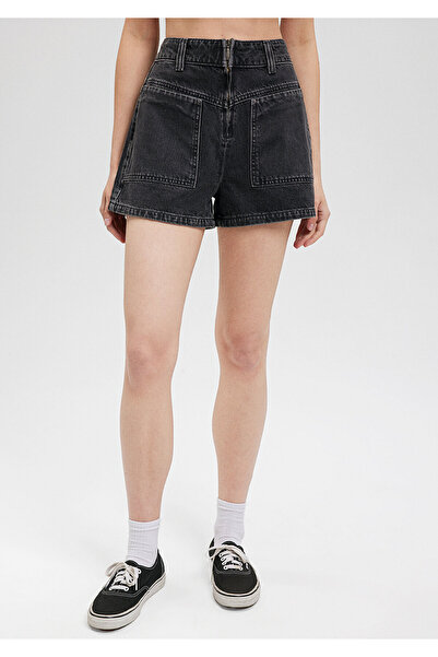 Mavi Bonita Antrasit Jean Şort 1410146-87823