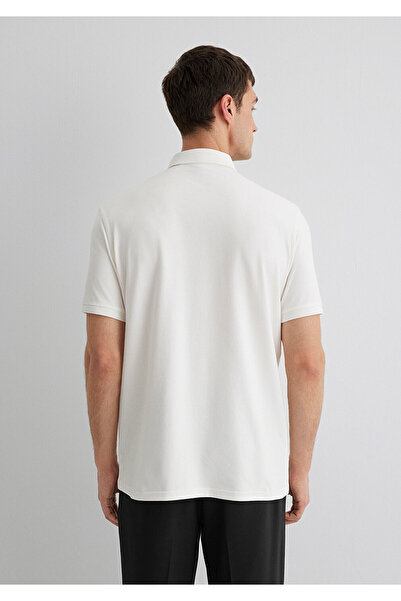 Mavi Λευκό μπλουζάκι πόλο - Regular Fit, Regular Fit0612011-70057