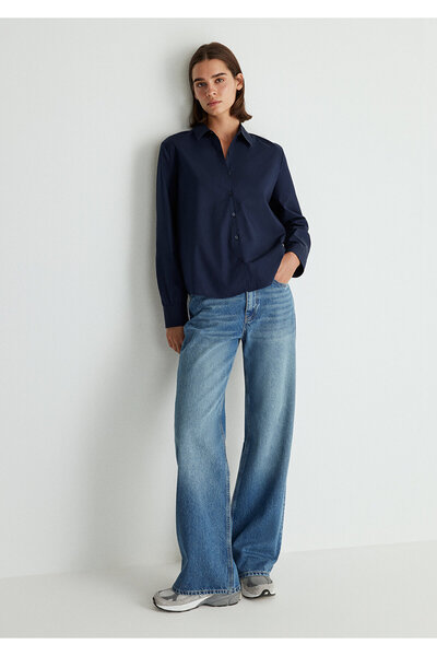 Mavi Pantaloni de blugi Malibu Real Blue Vintage Indigo Blue 1010152-87779