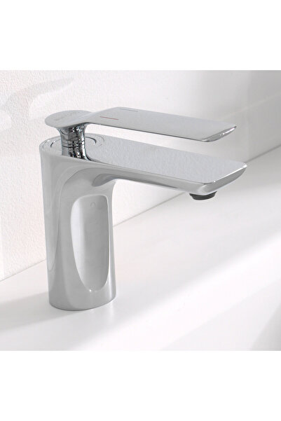 Maison Mex Baterie lavoar, MOONI, L.10.8 l.10.8 H.13.9 cm, cromat