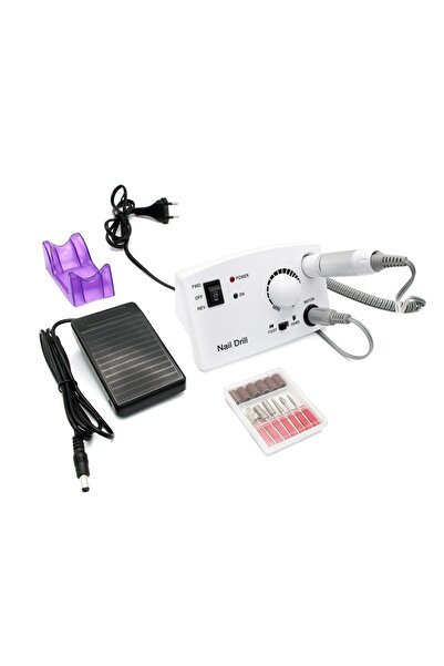 GIRLS CORNER Freza electrica - 45000 rotații 65W, ZS-602 - Alb