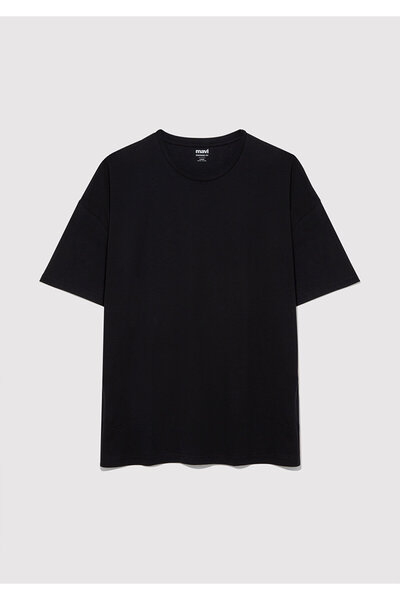 Mavi 2dílná oversize černá základní sada triček oversize / široký střih0612162-900