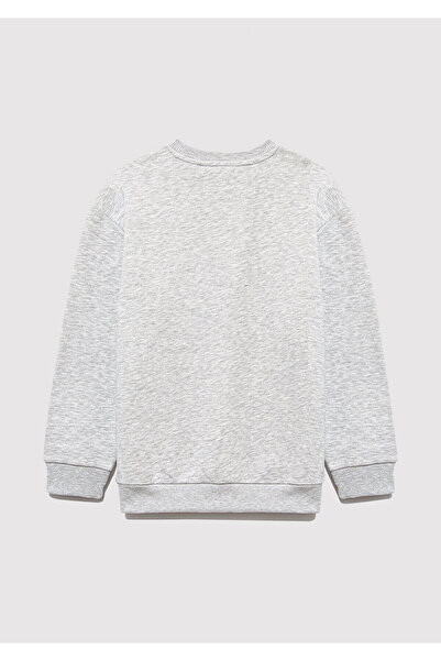 Mavi Emblémával nyomtatott szürke pulóver 6s10031-85438