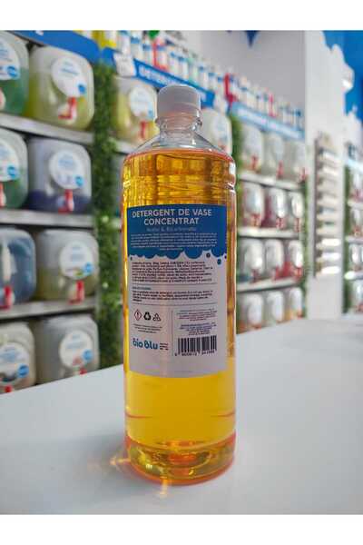 Bio Blu Concentrated ACETO & BICARBONATE dish detergent, 1 kg