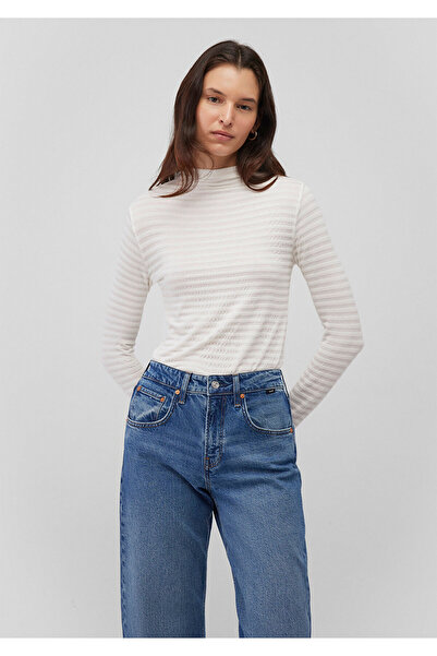 Mavi Tricou alb texturat Slim Fit / Slim Fit 1612026 -70057