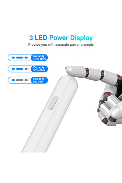 Fibaks Dokunmatik Kalem Tüm Cihazlara Uyumlu Tablet Kalemi Telefon Android Windows iOS Yazı Çizim Pen