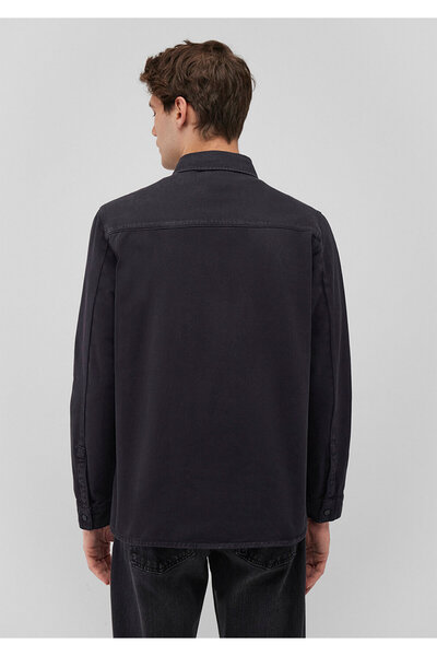 Mavi Чорна джинсова сорочка Jean Logan 90-х Regular Fit 021077485822