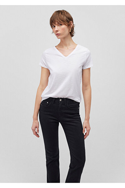 Mavi Damen V-Ausschnitt Slim Fit T-Shirt 2er Set -1611371-900